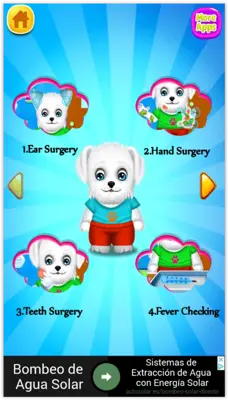 Puppy Surgery Hospital Pet Vet Care android App screenshot 1